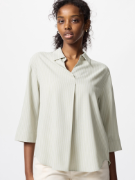 UNIQLO Рубашка из вискозы в полоску с отложным воротником и рукавами три четверти (Размер XS-3XL)  фото