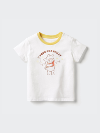 UNIQLO Футболка «Магия для всех» Disney (Размер 80-110, Цвета: Белый, Зеленый, Синий и др.)  фото