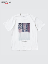 UNIQLO Футболка PEACE FOR ALL / Соул Лейтер  фото