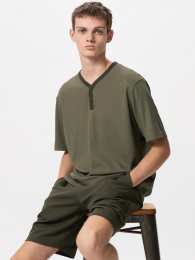 UNIQLO Набор хлопковых топов с коротким рукавом 