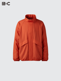 UNIQLO Легкая ветровка со стойкой, Оливковый, Размер XS  фото