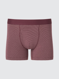 UNIQLO Хлопковые боксерские трусы с передней ширинкой.  фото