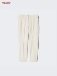 UNIQLO Льняно-хлопковые каприсы (Размеры S-XL, Цвета: Синий, Черный и др.)  - купить