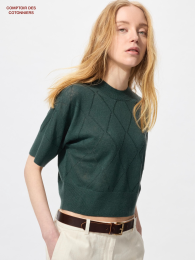 UNIQLO Льняной свитер из вискозы.  фото