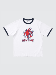 UNIQLO Кит Харинг UT/Свободный крой  фото