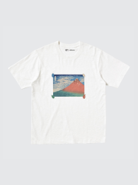 UNIQLO Укиё-э в Музее изящных искусств UT, Размер: XS, Цвет: Белый  фото