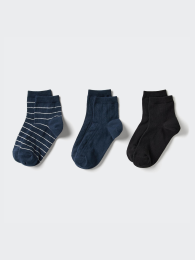 UNIQLO Носки/комплект из 3 пар/канареечная полоска  фото