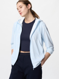 UNIQLO Эйризм UV Cut Полнозастёжная Парка, UPF50+, Свободный Крой  фото