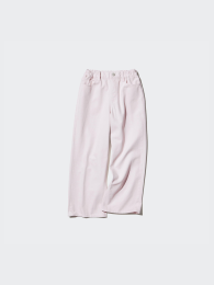 UNIQLO Широкие прямые джинсы без молнии (Размер 100-160, Цвет: Белый, Черный, Синий)  фото