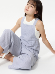 UNIQLO Девочки, саролет из льна.  фото