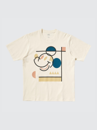 UNIQLO Дисней Футболка с лицом Микки.  фото