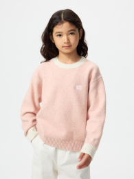UNIQLO Коуз зимний свитер с круглым вырезом из пряжи суфле.  фото