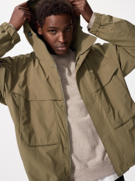 UNIQLO Ветрозащитная Парка (Размеры XS-4XL, Цвета: Оранжевый, Коричневый)  - купить