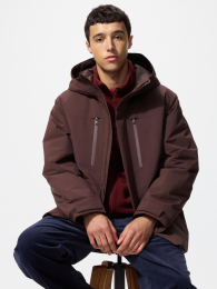 UNIQLO Гибридная укороченная куртка с синтетическим утеплителем (Мужская)  фото