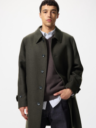UNIQLO Однобортное пальто (シングルブレストコート) фото