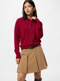 UNIQLO Мериносовый полувер.  фото