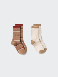 UNIQLO Термососки с дезодорацией (2 пары) | | Тепло и свежесть (ヒートテックソックス/2足組) фото