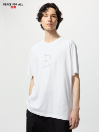 UNIQLO Футболка PEACE FOR ALL / Ичиро  фото