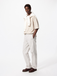 UNIQLO Прямые чиносы Натуральный, Размер 120  фото