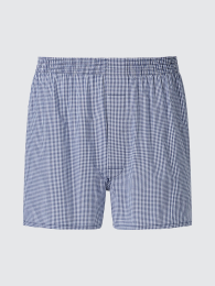 UNIQLO Боксерские трусы с застежкой спереди, Синий/Коричневый/Светло-серый, Размеры S-4XL  фото