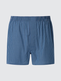 UNIQLO Транкс/спереди застегивающийся, Синий/Выбеленный, Размер S/M  фото