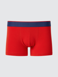 UNIQLO Хлопковые боксерские трусы/заниженная талия/без передней ширинки  фото