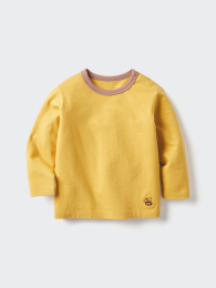 UNIQLO Кру넥 Футболка для Малышей, Размеры 80-110, Различные Цвета  фото