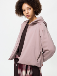 UNIQLO Ветрозащитная флисовая двусторонняя толстовка на молнии  фото