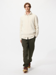UNIQLO ヒトテック 起毛ジョガーパンツ / ロング丈 (Хитотек брюки-джоггеры с начесом/удлиненная длина.) фото