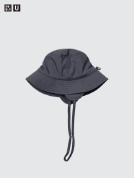 UNIQLO Шапка с подкладкой из материала Heattech с шнурками для наушников (ヒートテックライニングハット) фото
