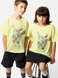 UNIQLO Покемон Футболка/Лонгслив 130/140 Желтый  фото