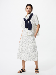 UNIQLO Хлопковая кокон-юбка Укороченной длины (Размеры XS-3XL)  фото