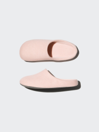 UNIQLO Спортивные тапочки/Домашние тапочки (из ткани типа велюр)  фото