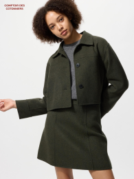 UNIQLO Двойная юбка-мини, Размер M, Ультрамарин  фото