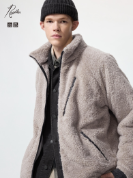 UNIQLO Флисовая куртка: Теплая и Универсальная (Посадка: Универсальная)  фото