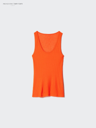 UNIQLO Хиートテック кашемировый микс майка с тонкими бретелями  фото