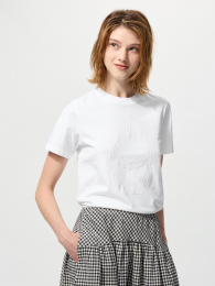 UNIQLO Миффи UT Футболка с принтом, Размеры S-3XL, Цвет Белый (ミッフィー UT) фото
