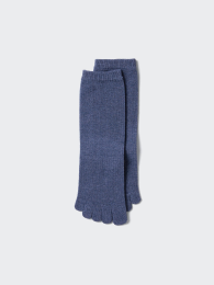 UNIQLO Термоштаны/Перчатки Черный, Размер 23-25 (ヒートテックソックス/フィンガー) фото