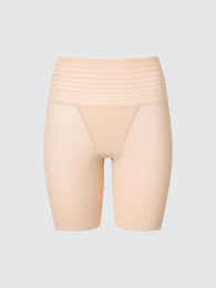 UNIQLO Эйризму Шейпер Шорты Гладкий Тип (Размер: XXL, Цвет: Бежевый)  фото