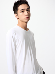 UNIQLO Эариリズム футболка с длинными рукавами (Дезодорирующая, Охлаждающая) | XS-4XL  - купить