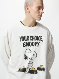 UNIQLO Пинат свитшот Арахис 75 лет -  фото