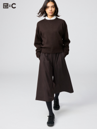 UNIQLO Кюлоты с короткой длиной (XS-3XL) — Легкие брюки  фото