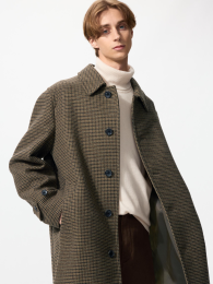 UNIQLO Однобортное Пальто 3XL Коричневый (シングルブレストコート) фото