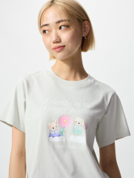 UNIQLO Сильвания Фэмили UT Кукольный Домик, Светло-зеленый, Размер XS  фото