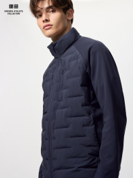 UNIQLO Комбинированная куртка с утеплителем, XS, Черный  фото