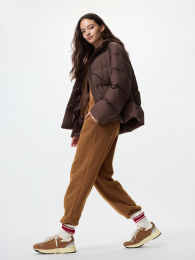 UNIQLO Флисовые свободные брюки/Удлиненные (Умеренный объем) (フリースイージーパンツ/丈長め) фото