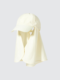 UNIQLO Кепка с козырьком, блокирующая ультрафиолетовые лучи.  фото