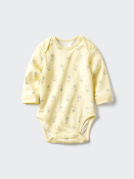 UNIQLO Боди-костюм 80(18ヶ月), 90(24ヶ月) Выбеленный  фото