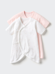 UNIQLO Детский комплект из 2 комбинезонов для новорожденных.  фото