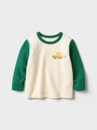 UNIQLO Круглый вырез футболки  фото
